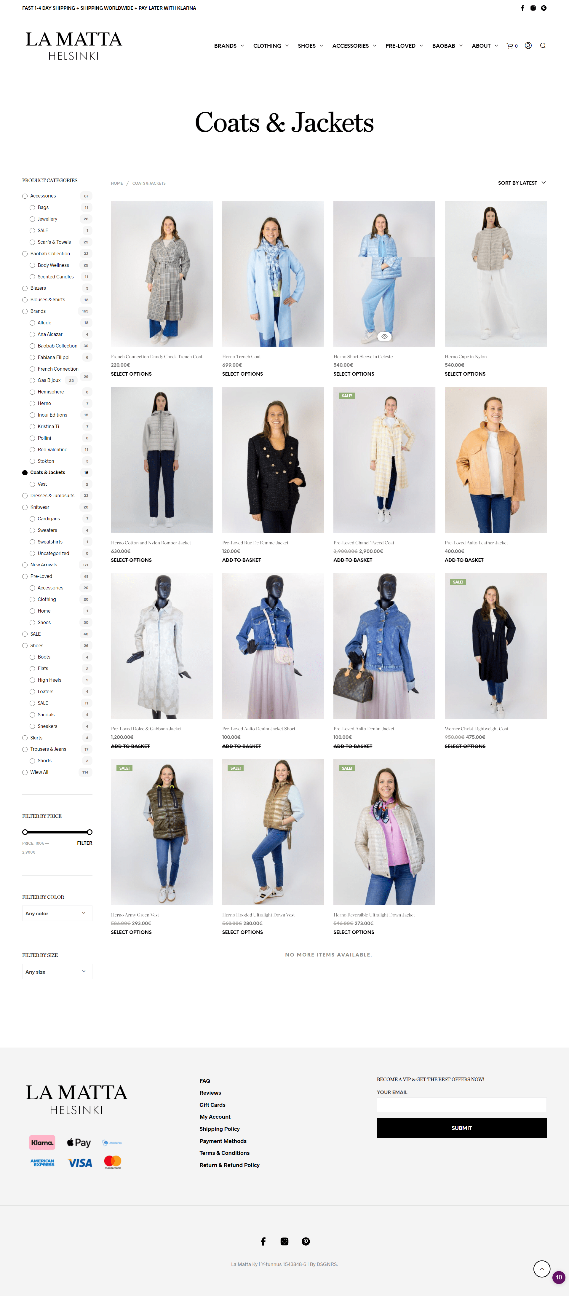 lamatta.fi collections min